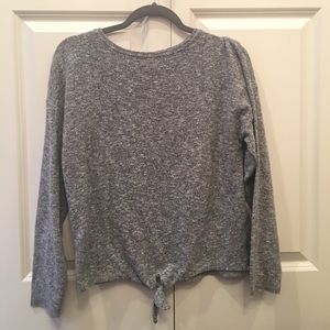 Gray sweater